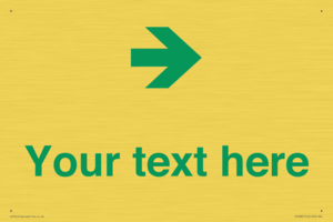 Custom Safe Condition inverse: Green right arrow